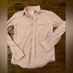 American Eagle Outfitters Pink Button-Down Shirt